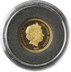 Zlatá mince - Šalamounovy ostrovy 10 Dollar 2009 - Machu Picchu