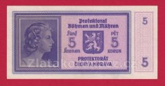 5 korun 1940 A 007