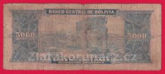 Bolívie - 5000 Bolivianos 1945