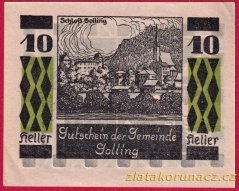 Zolling - 10 haléřů - 1920
