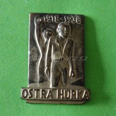 Ostrá Hůrka 1918-1938