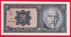 20 korun 1926 Ze