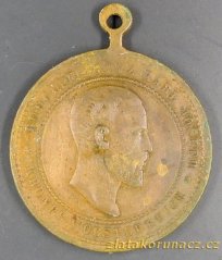 Korunní princ Rudolf II -bronz