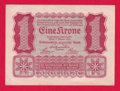 Rakousko - 1 Krone 1922