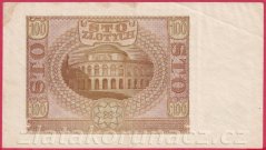 Polsko - 100 Zlotych 1940