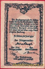 St. Pölten - 10 haléřů - 1920