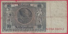 Německo - 10 Reichsmark 22.1.1929 - série N-S - 8 m.č