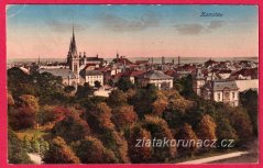 Chomutov - podvečerní celkový pohled