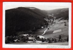 Orlické Hory - Zákoutí,domy,les