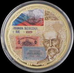 Historie české měny - Bankovka 1 Koruna 1919