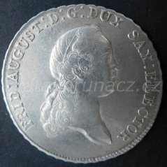 Německo - Sasko - 1 tolar 1772 E.D.C