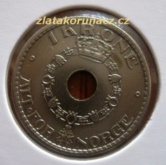 Norsko - 1 krone 1940