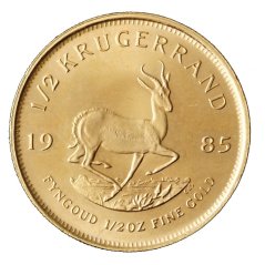 Zlatá mince Jížní Afrika - 1/2 Oz Krugerrand 1985