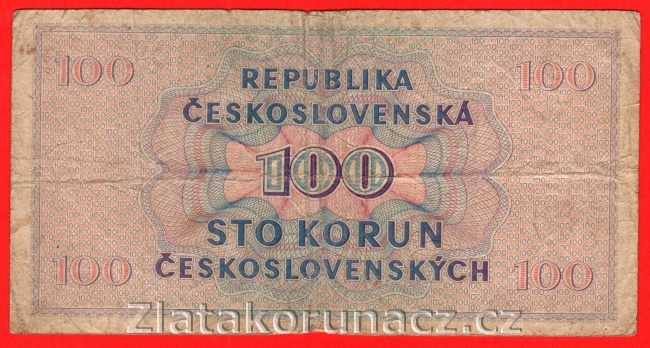 100 Kčs 1945 A 06