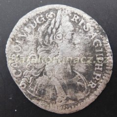 3 krejcar - 1725 Vratislav
