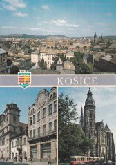 Košice - pohled na centrum města