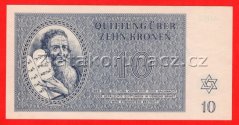 10 K - Terezínská poukázka A 022