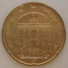 Německo - 20 Cent 2006F