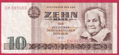 Německo - Východní- 10 marek 1971 QH