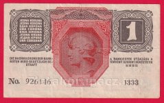 Rakousko-Uhersko - 1 Krone 1916 1333