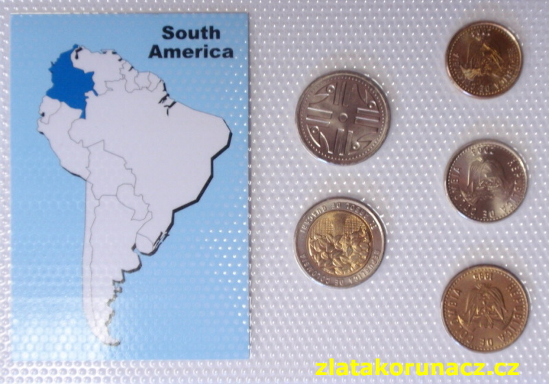 Colombia-Kolumbie 1995-2003 - Provedení: Standard