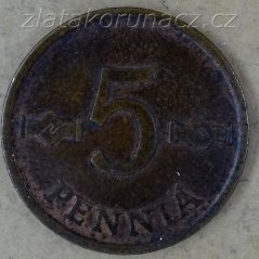 Finsko - 1 penni 1963