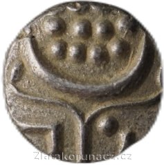 Indie - Travancore - 1 chuckram 1860-1881