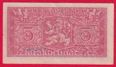 5 Kčs 1949 A 18