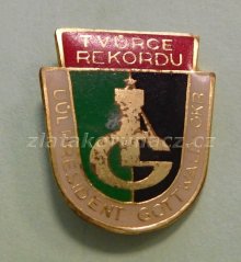 Tvůrce rekordu Důl prezident Gottwald OKR