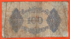 Německo - 100 mark 4.8.1922 - série A