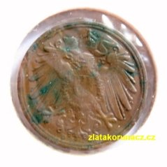 Německo - 1 Reich Pfennig 1913 D