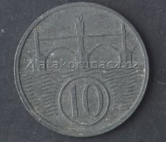10 haléř 1943