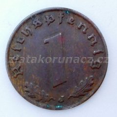 Německo - 1 Reichspfennig 1939 J