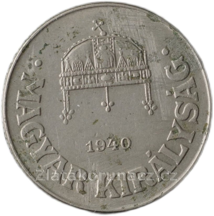 Maďarsko - 50 fillér 1940 BP