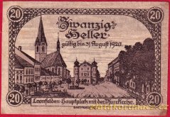 Leonfelden - 20 haléřů - 1920