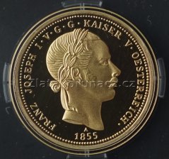 Replika Austria Gold Pattern z r. 1855