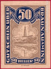 Braunau am Inn - 50 haléřů - 1920