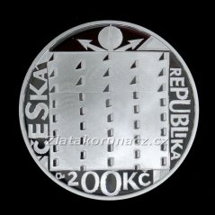 2022 -200 Kč Jože Plečnik Standard