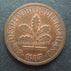 NSR - 1 Pfennig 1987 J