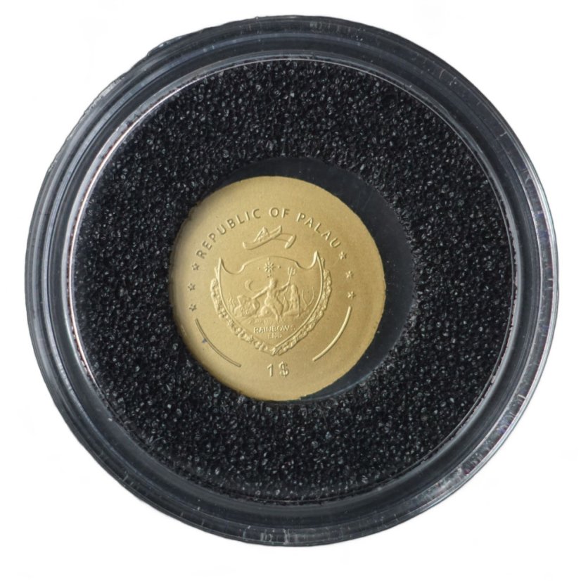 Zlatá mince - Palau 1 Dollar 2009 Římská říše - Eidibus Martiis