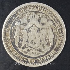 Bulharsko - 50 stotinki 1883