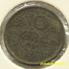 Norsko - 10 ore 1941 zinek