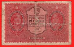5 korun 1919 - 0017