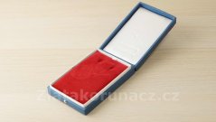 Krabička na vyznamenání - modrá