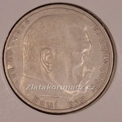 5 marka-1936 A - Svastika
