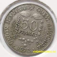 Afrika - Centrální východní - 50 francs 1972