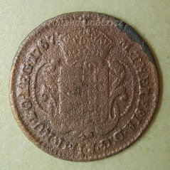 1/2 Denár 1767 bz.