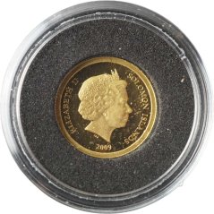 Zlatá mince - Šalamounovy ostrovy 10 Dollar 2009 - Tádž Mahal