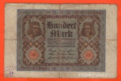 Německo - 100 Mark 1.11.1920 - série T-H