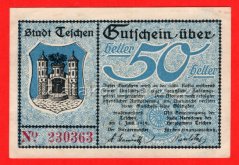 Polsko-Cieszyn - 50 Heller 1919